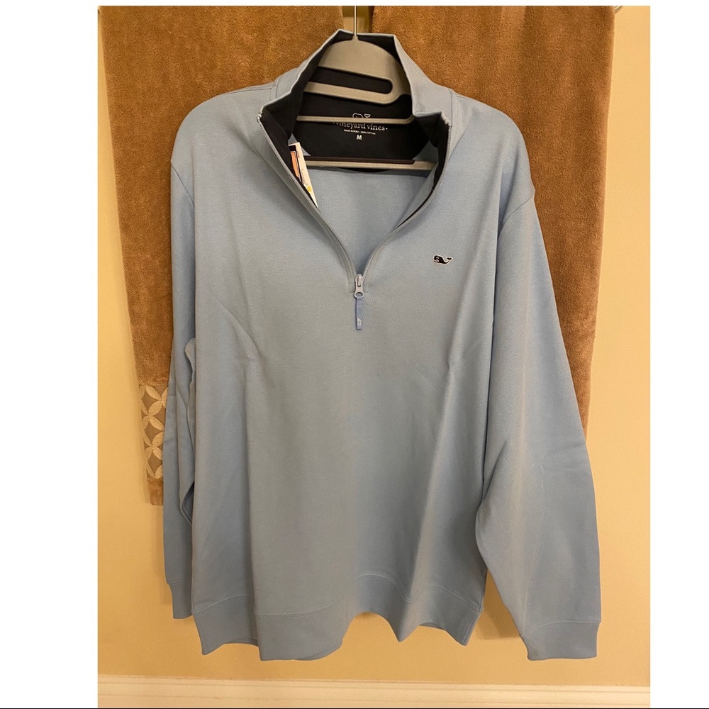Vineyard Vines Men’s Jersey 1/4 Zip! NWT!